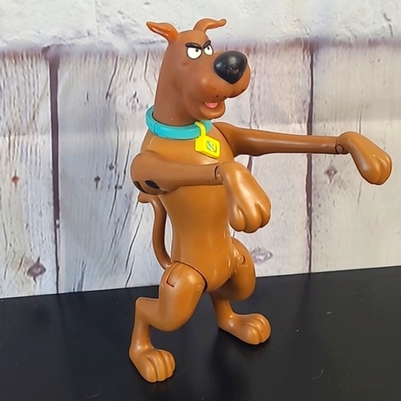 Vintage Y2K Hanna-Barbera Scooby-Doo  Zombie Scooby Poseable Action Figure Toy - Picture 10 of 17